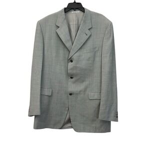 Canali Blazer Mens 58L (48L US) Grey Proposta 100% Wool Italian Sport Coat L9-4‎